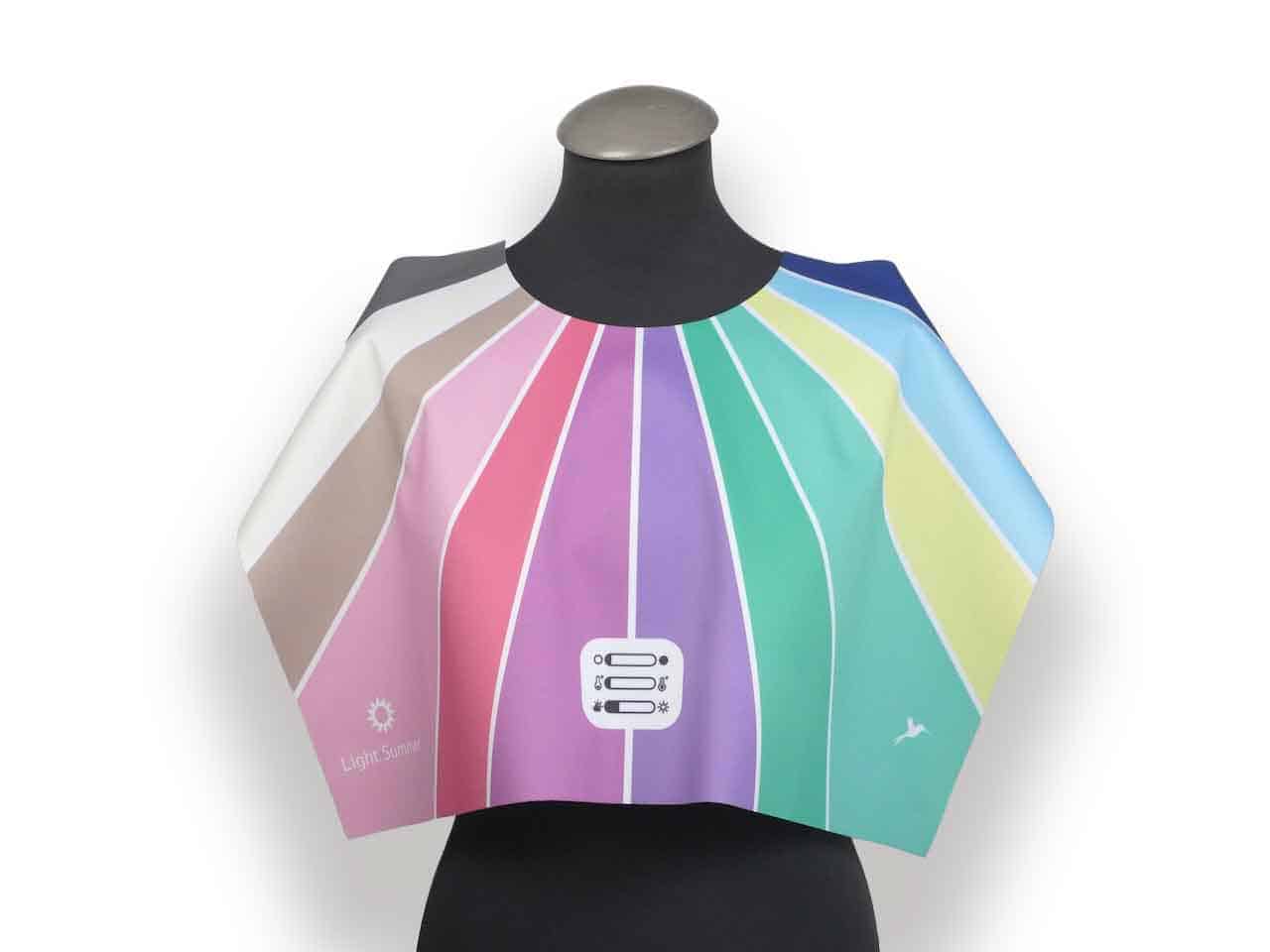 Color Analysis 4-Part Capes Set Harlequin for 4 Seasons