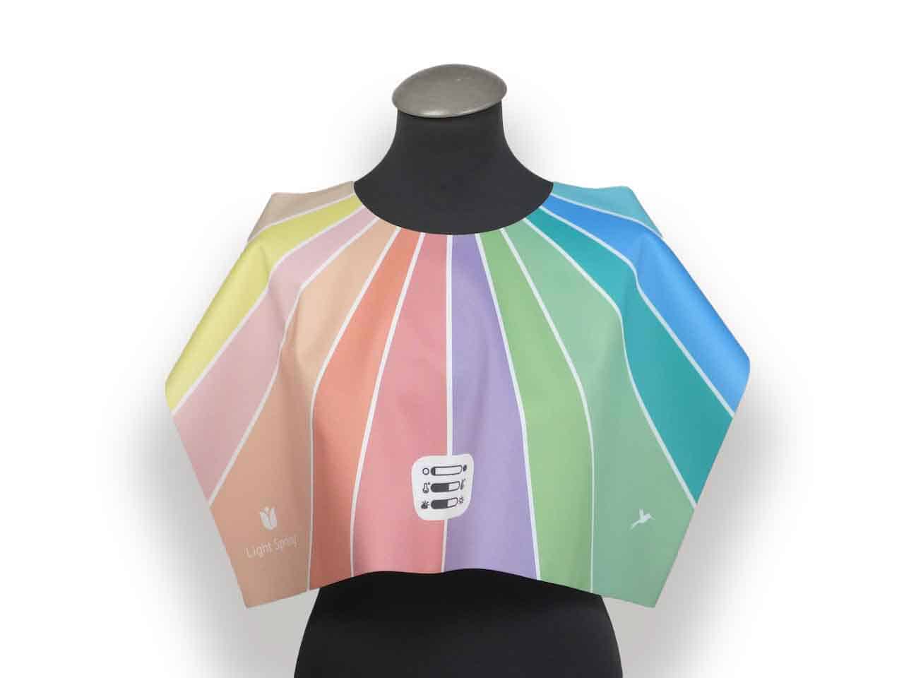 Colour Analysis 8-Part Capes Set Harlequin for 8 Mixed Types
