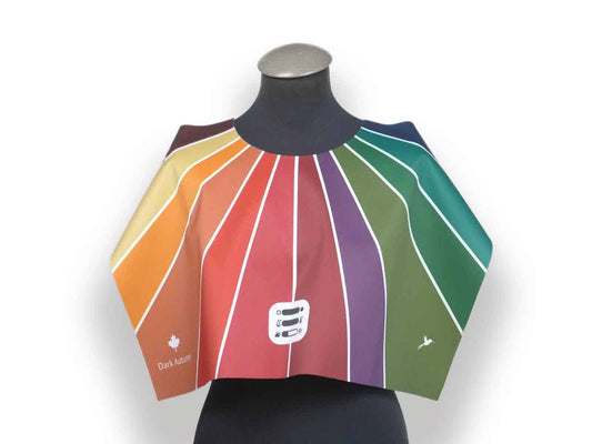 Color Analysis 4-Part Capes Set Harlequin for 4 Seasons