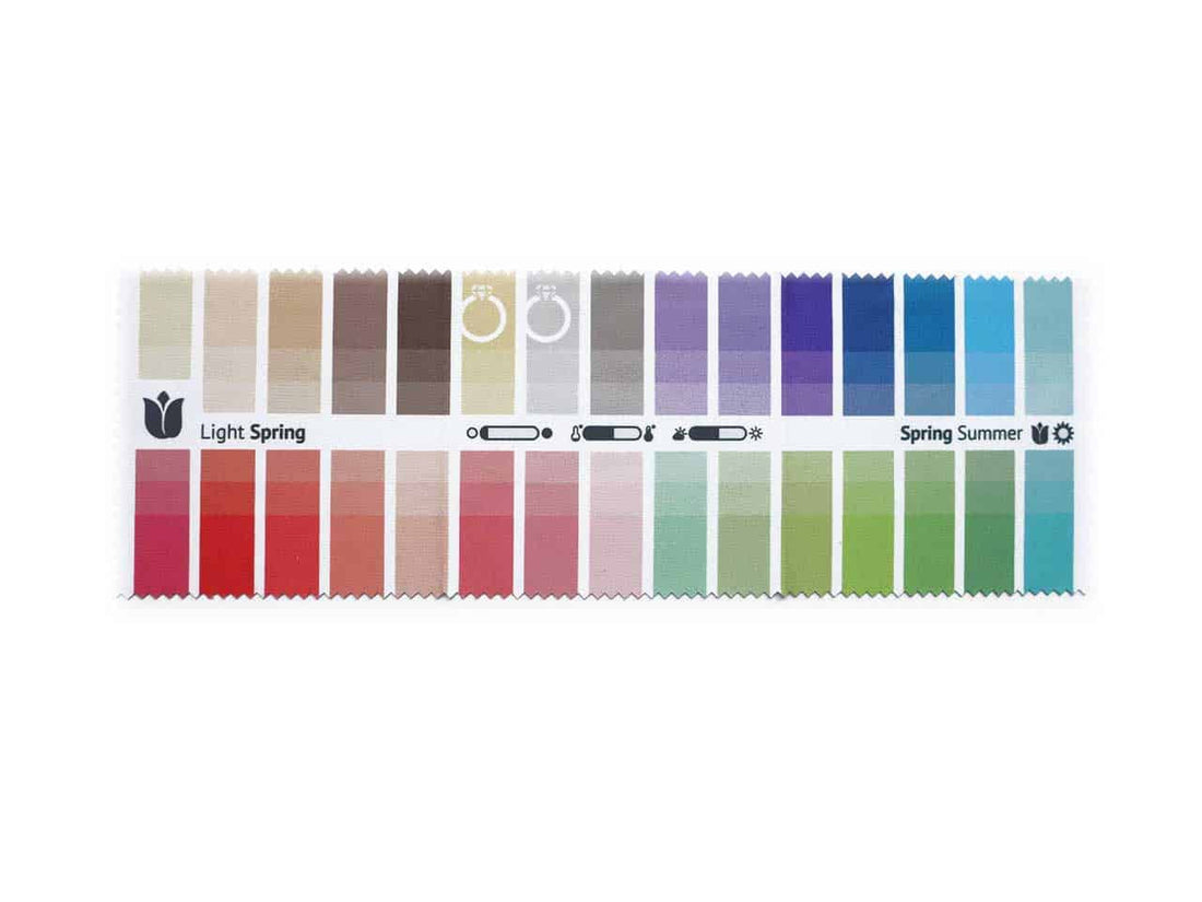 Light Spring – Colour Swatches